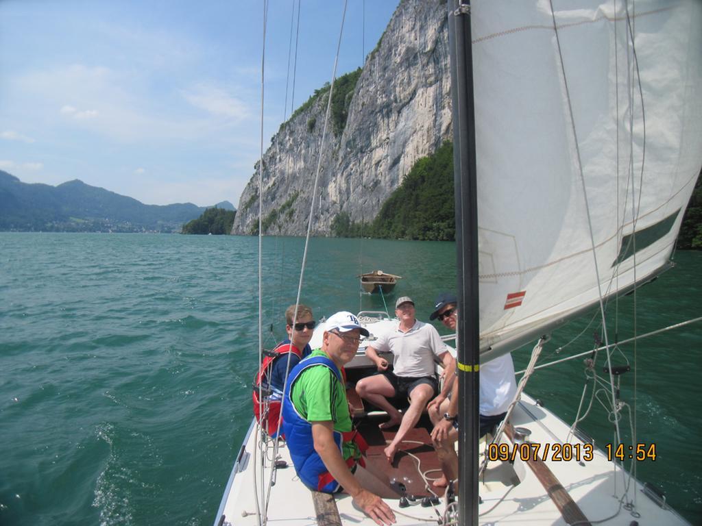 Landhaus Leitner Am Wolfgangsee Sankt Gilgen Exteriör bild