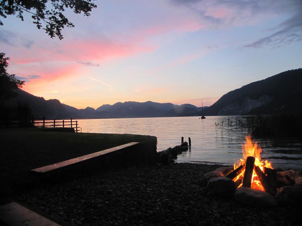Landhaus Leitner Am Wolfgangsee Sankt Gilgen Exteriör bild