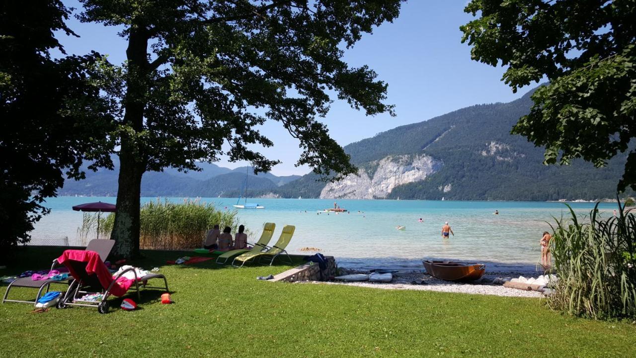 Landhaus Leitner Am Wolfgangsee Sankt Gilgen Exteriör bild